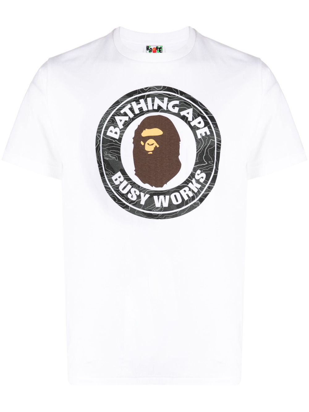 A BATHING APE® Busy Works 棉T恤 - 白色