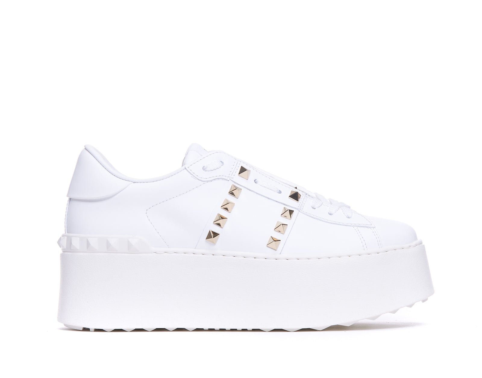 Valentino Garavani Flatform Rockstud Untitled Trainer Sneakers