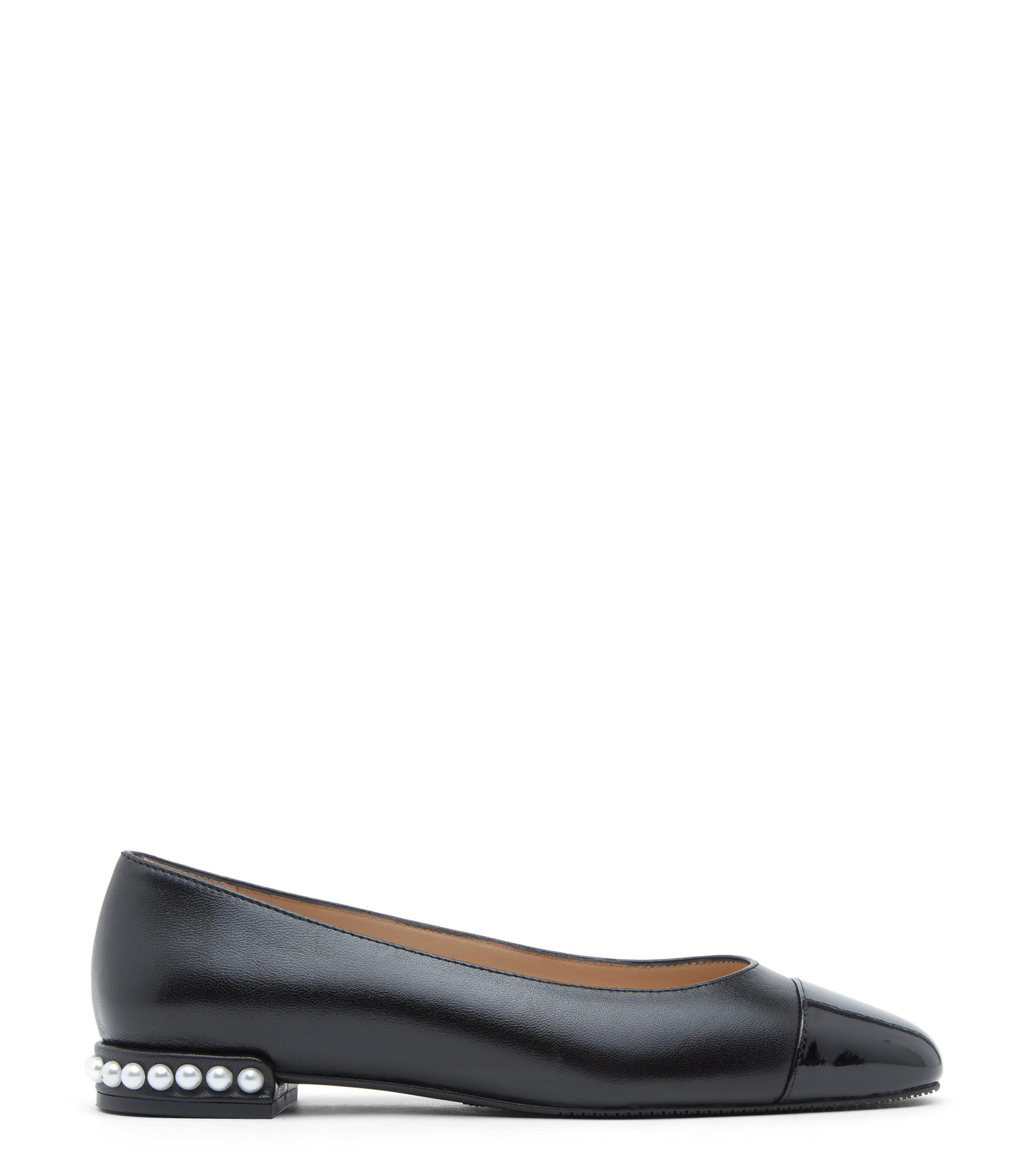Stuart Weitzman Pearl Flat - Woman Flats And Loafers Black 38.5