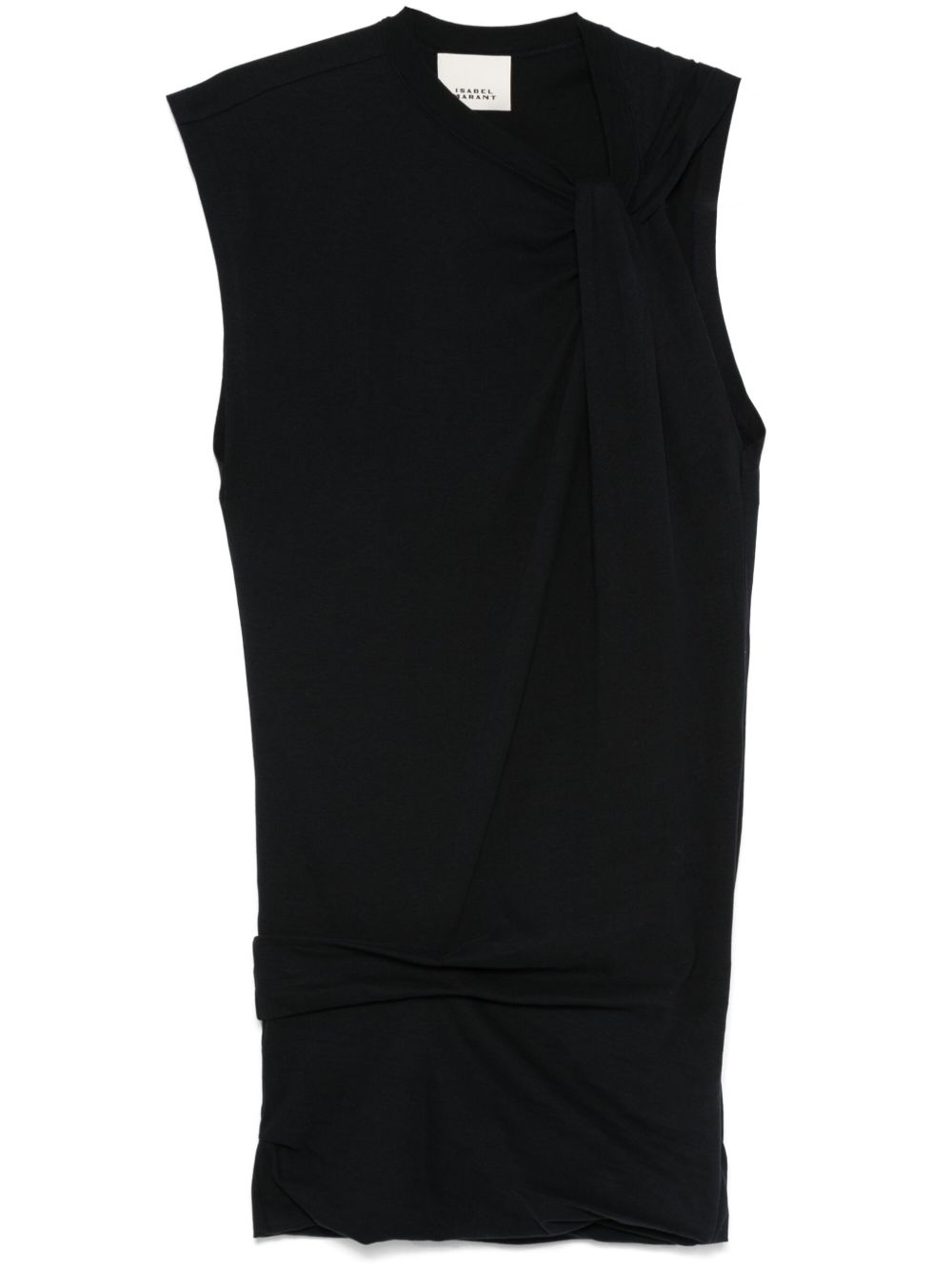 ISABEL MARANT Leany mini dress - 黑色