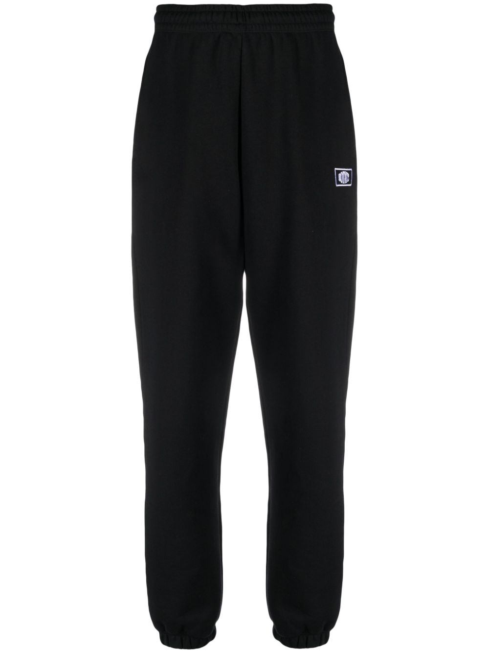 ROTATE BIRGER CHRISTENSEN logo刺绣棉运动裤 - 黑色