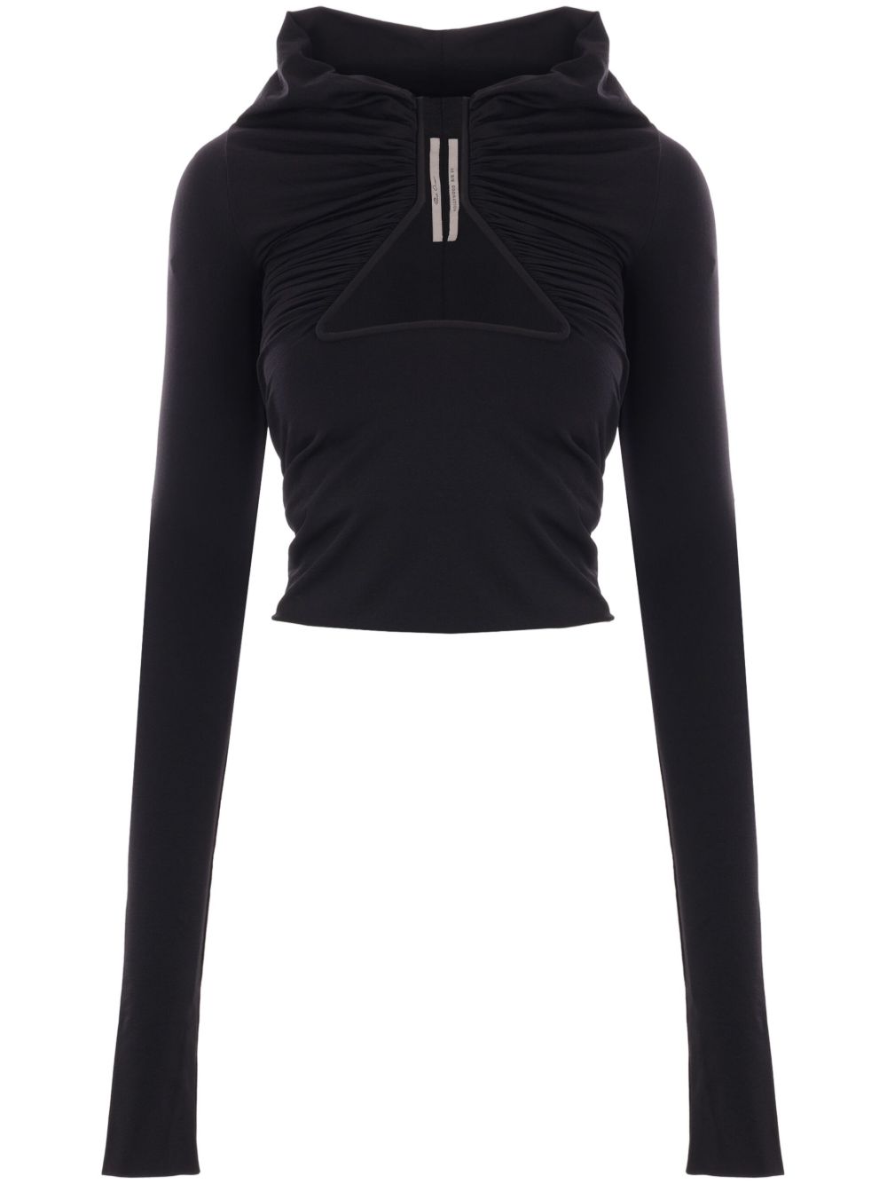 Rick Owens Prong 上衣 - 黑色