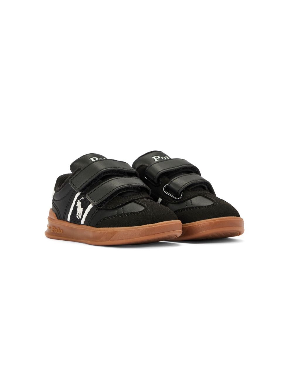 POLO RALPH LAUREN KIDS Heritage Court III 板鞋 - 黑色