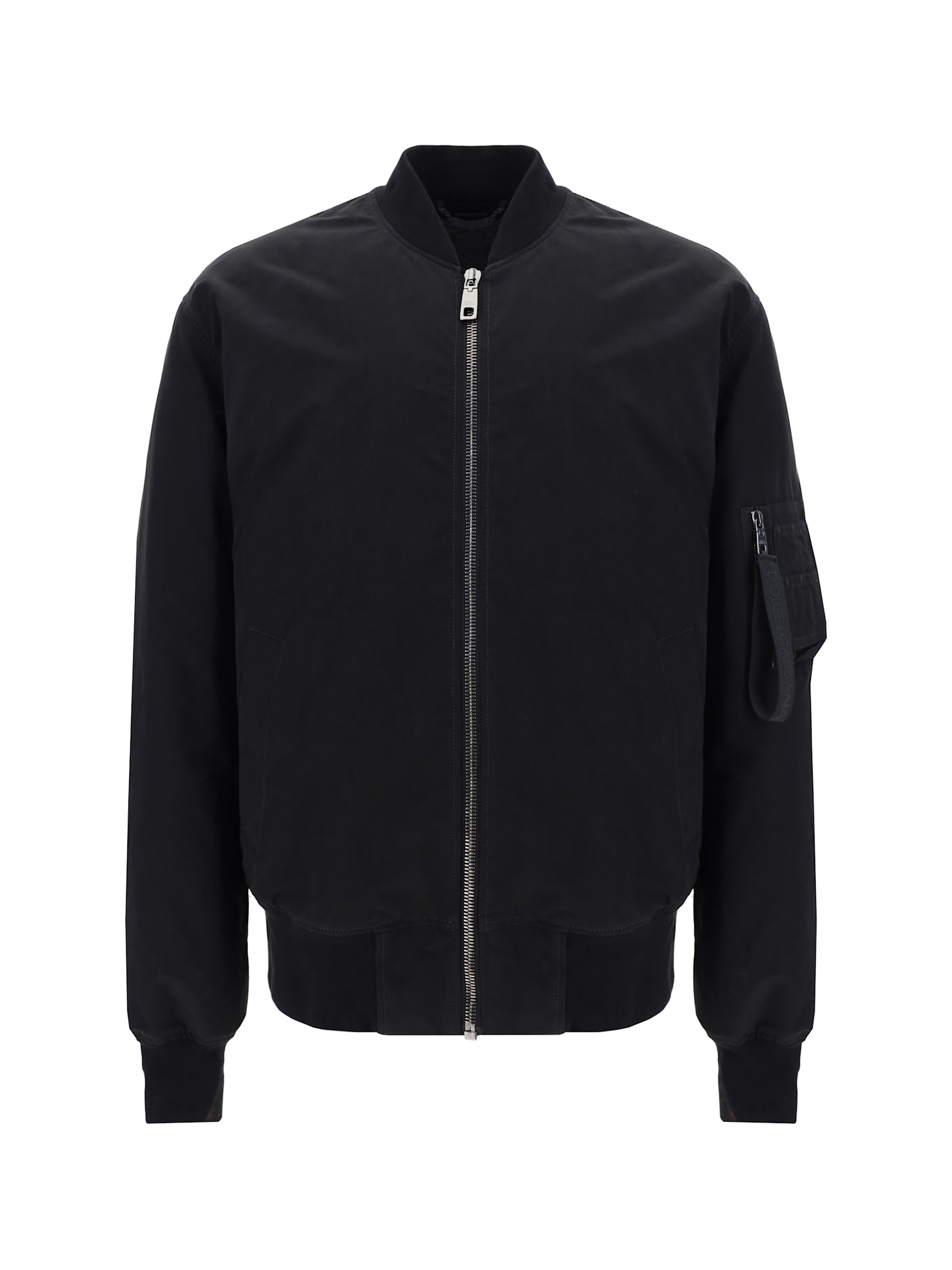 Dolce & Gabbana Bomber Jacket In Technical Fabric