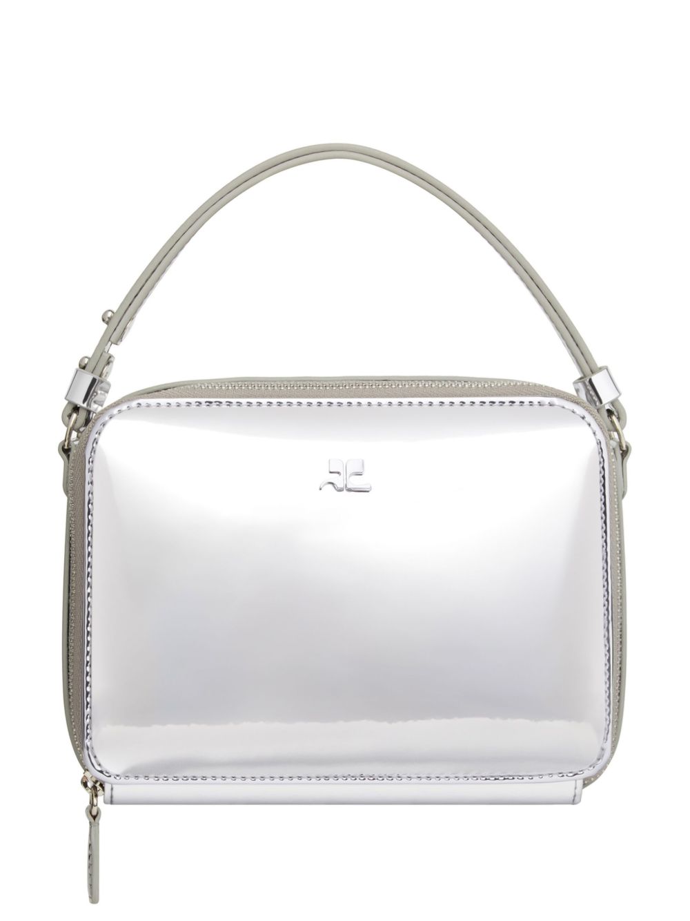 Courrèges Cloud Chained 单肩包 - 银色