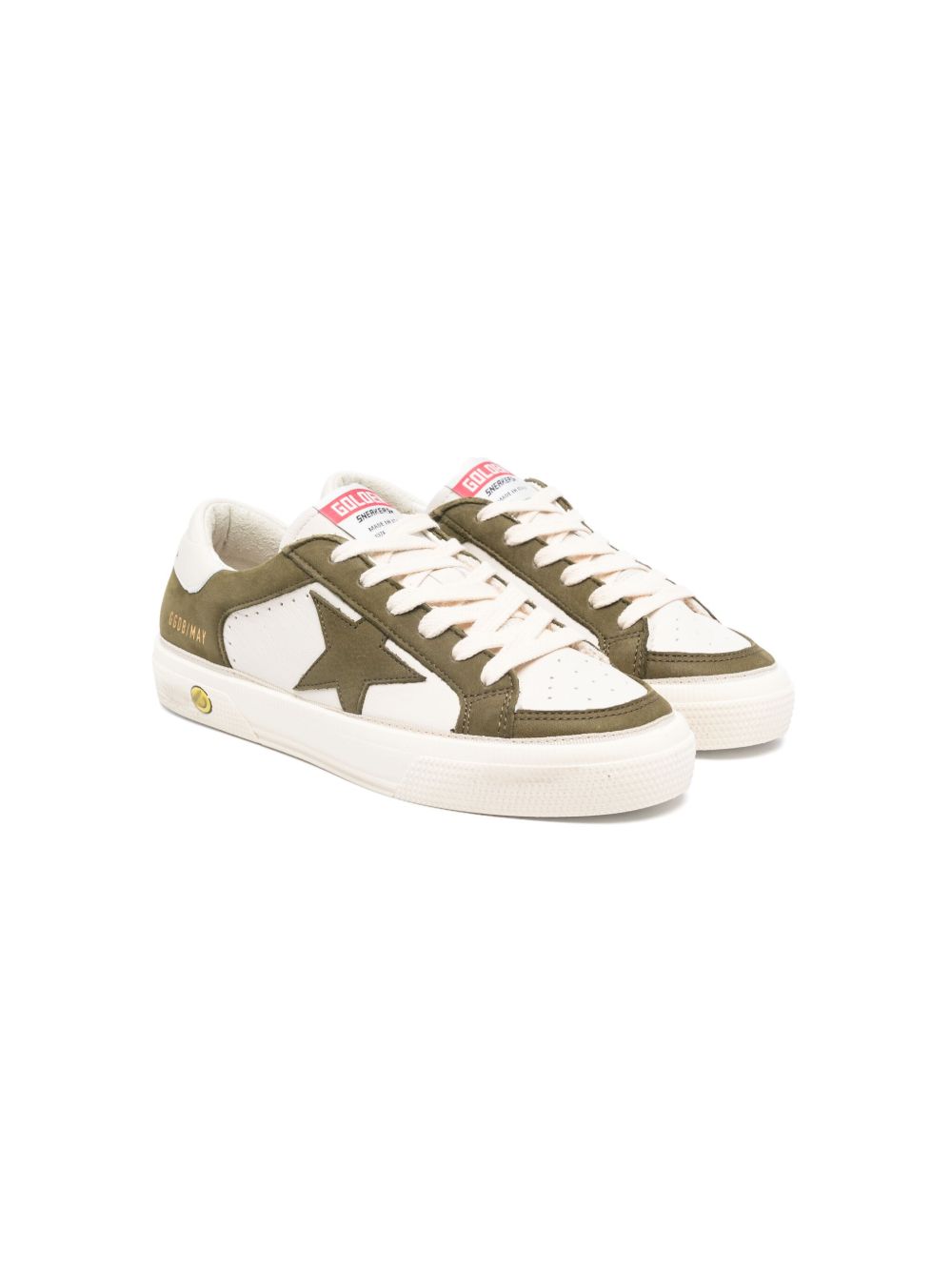 Golden Goose Kids May 板鞋 - 白色