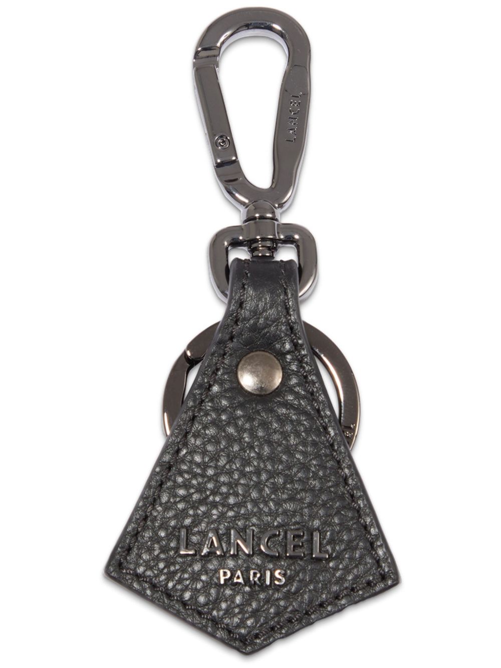 Lancel Come 金字塔形钥匙扣 - 黑色