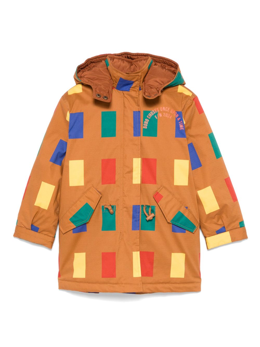 Bobo Choses Color Game 派克大衣 - 褐色