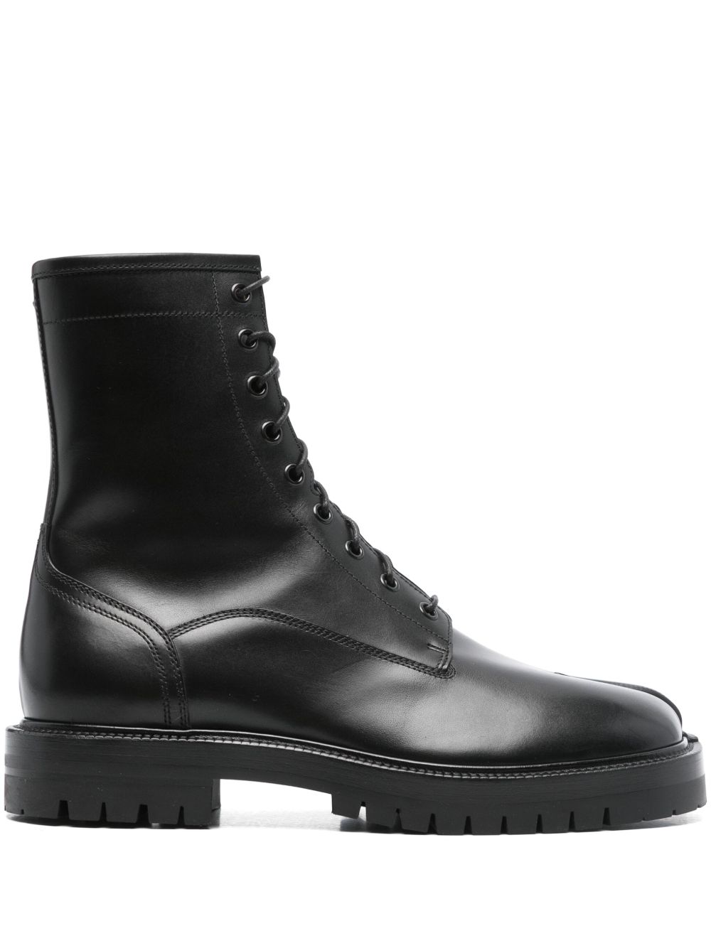 Maison Margiela Tabi 及踝靴 - 黑色