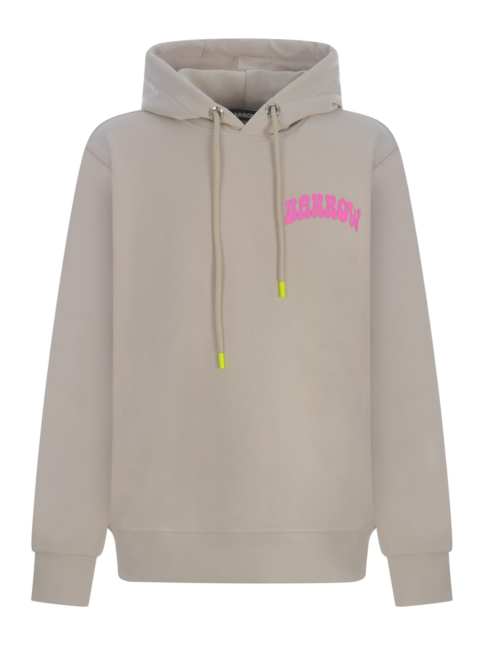 Hooded Sweatshirt Barrow In Cotton