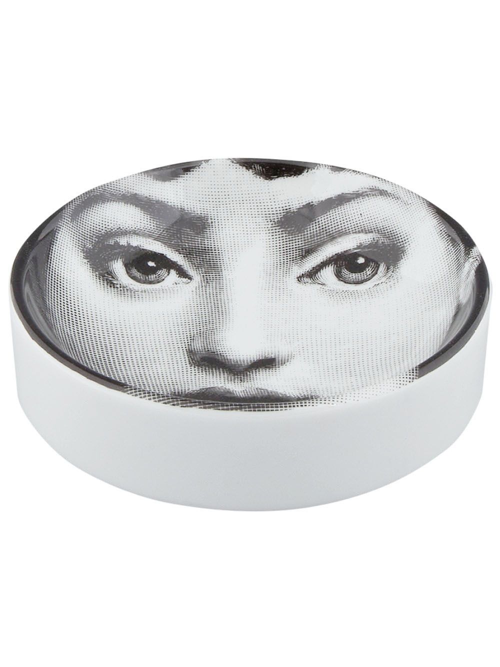 Fornasetti 插画印花烟灰缸 - 灰色