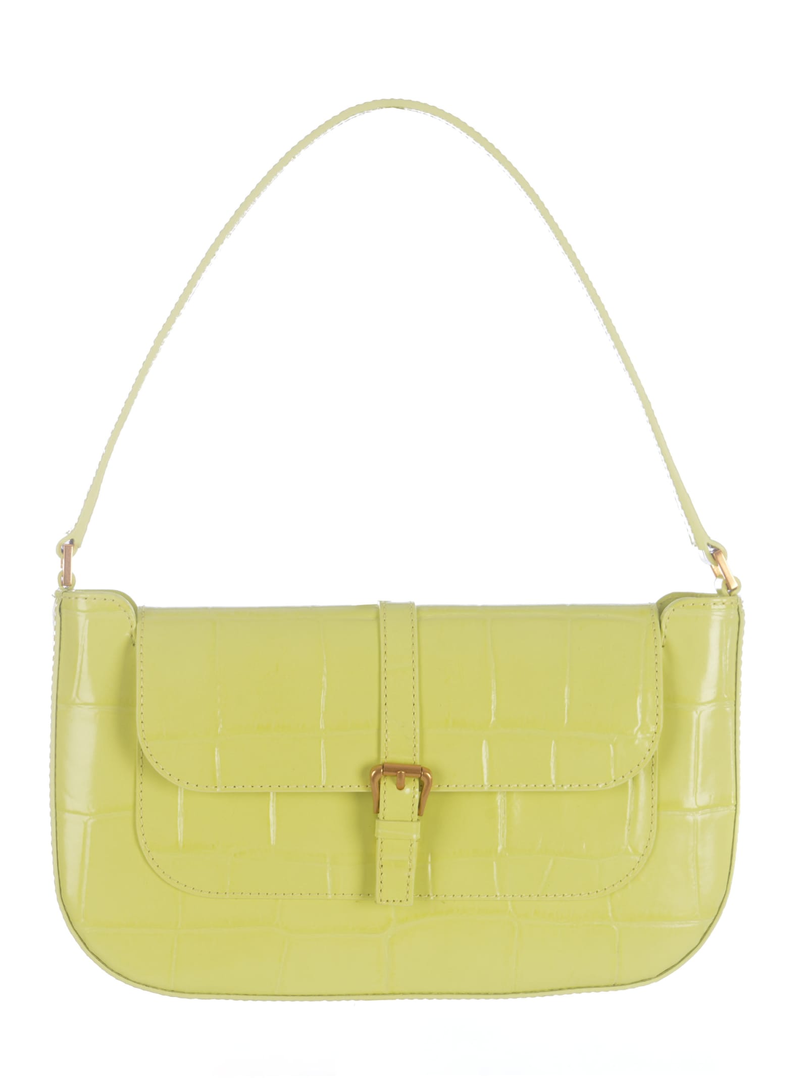 Shoulder Bag By Far miranda In Crocodile Leather