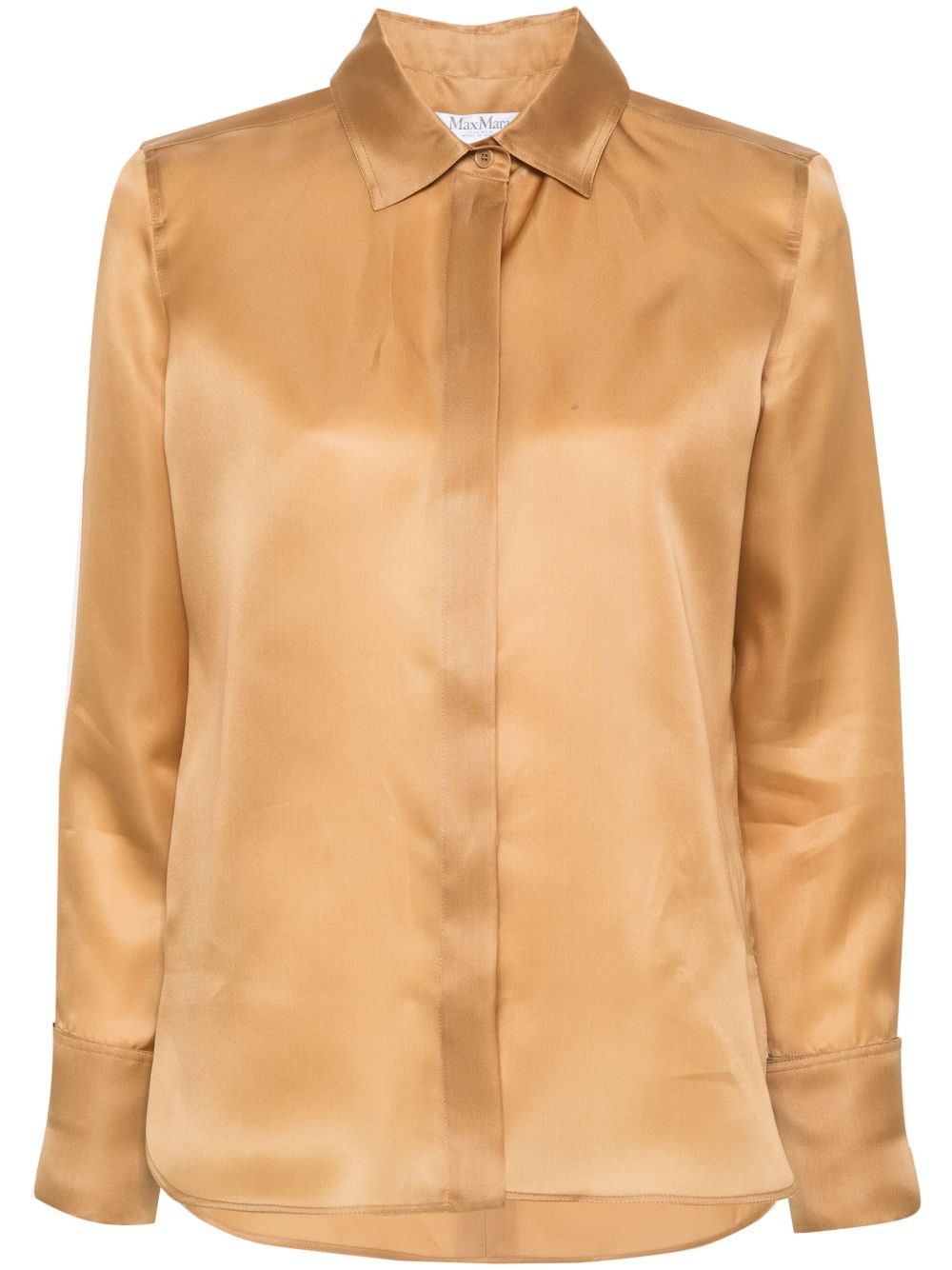 Max Mara Nola 欧根纱衬衫 - 中性色