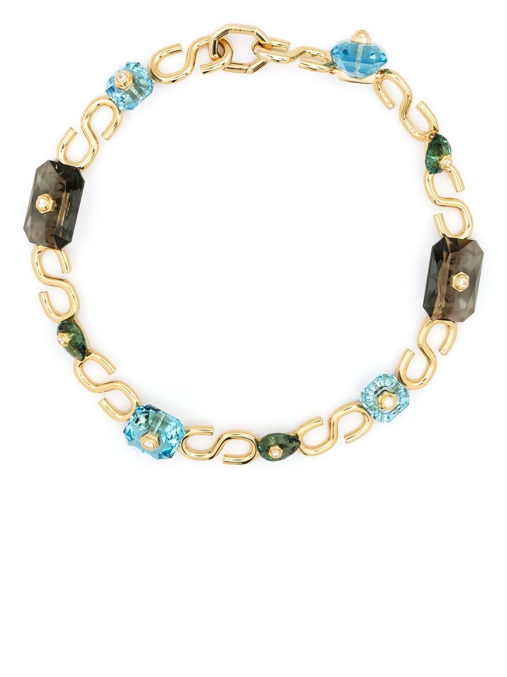 Swarovski Numina 缀饰项链 - 金色