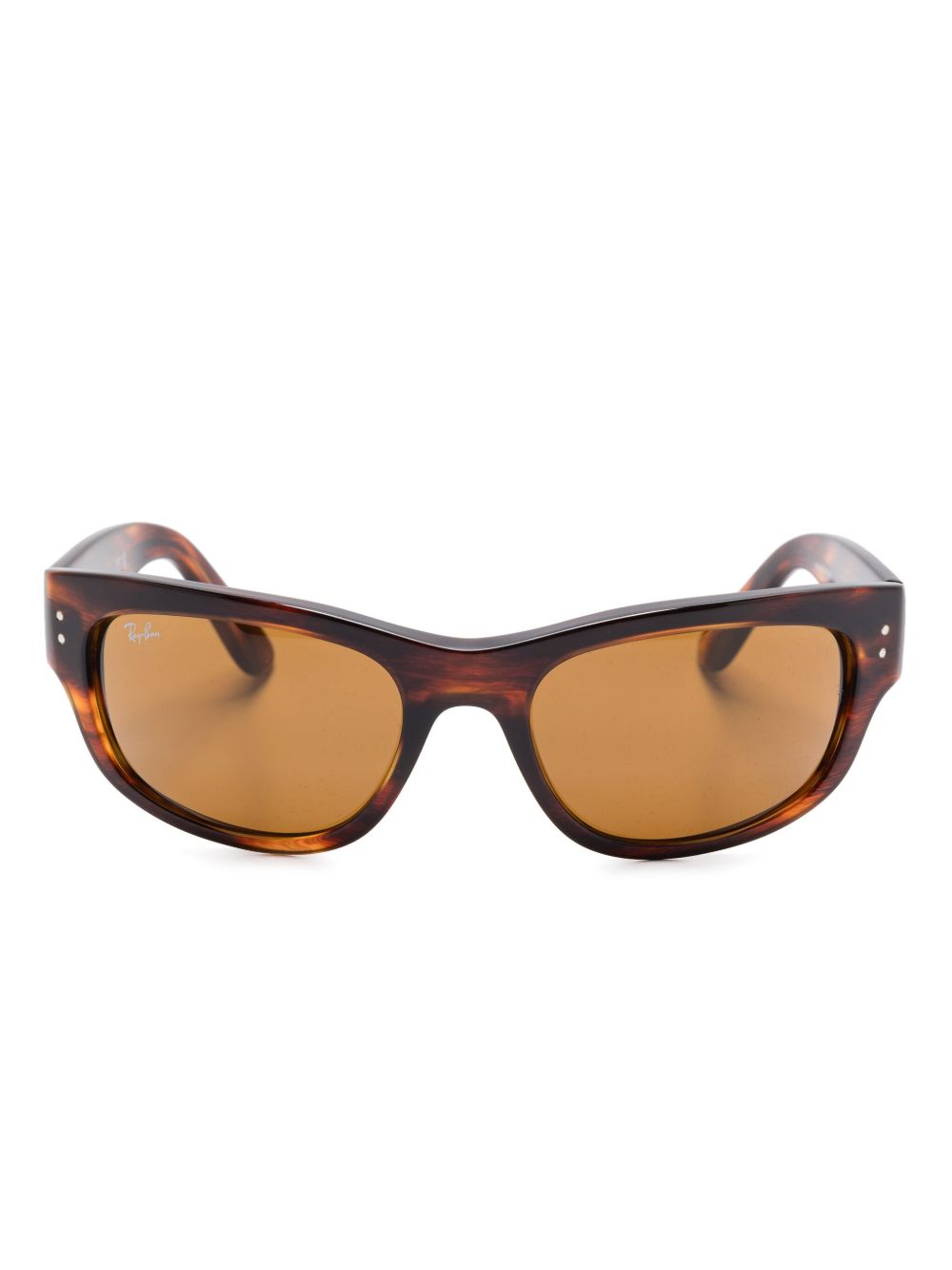 Ray-Ban Mega Balorama 太阳眼镜 - 褐色