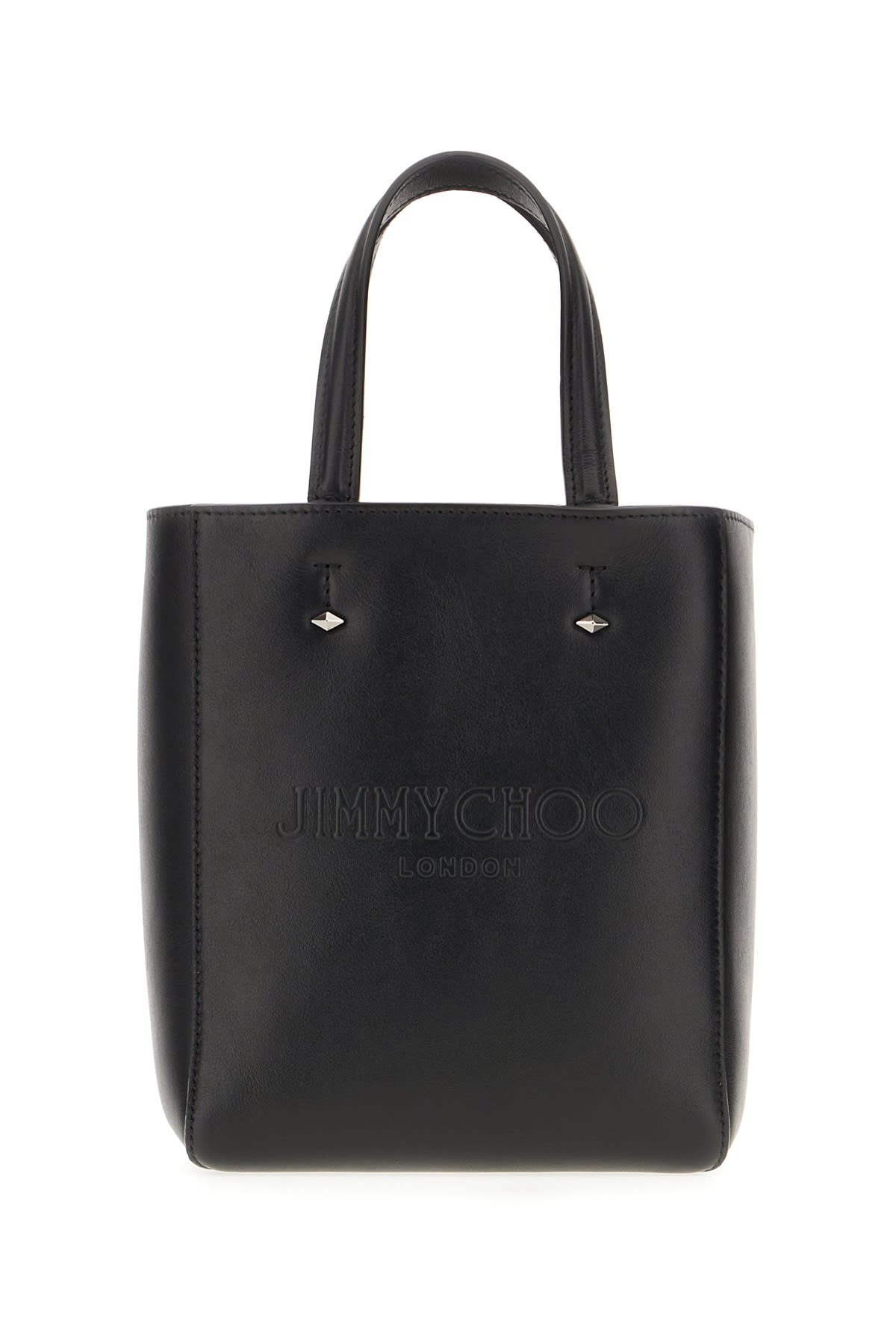Jimmy Choo 黑色皮革小号Lenny手提包