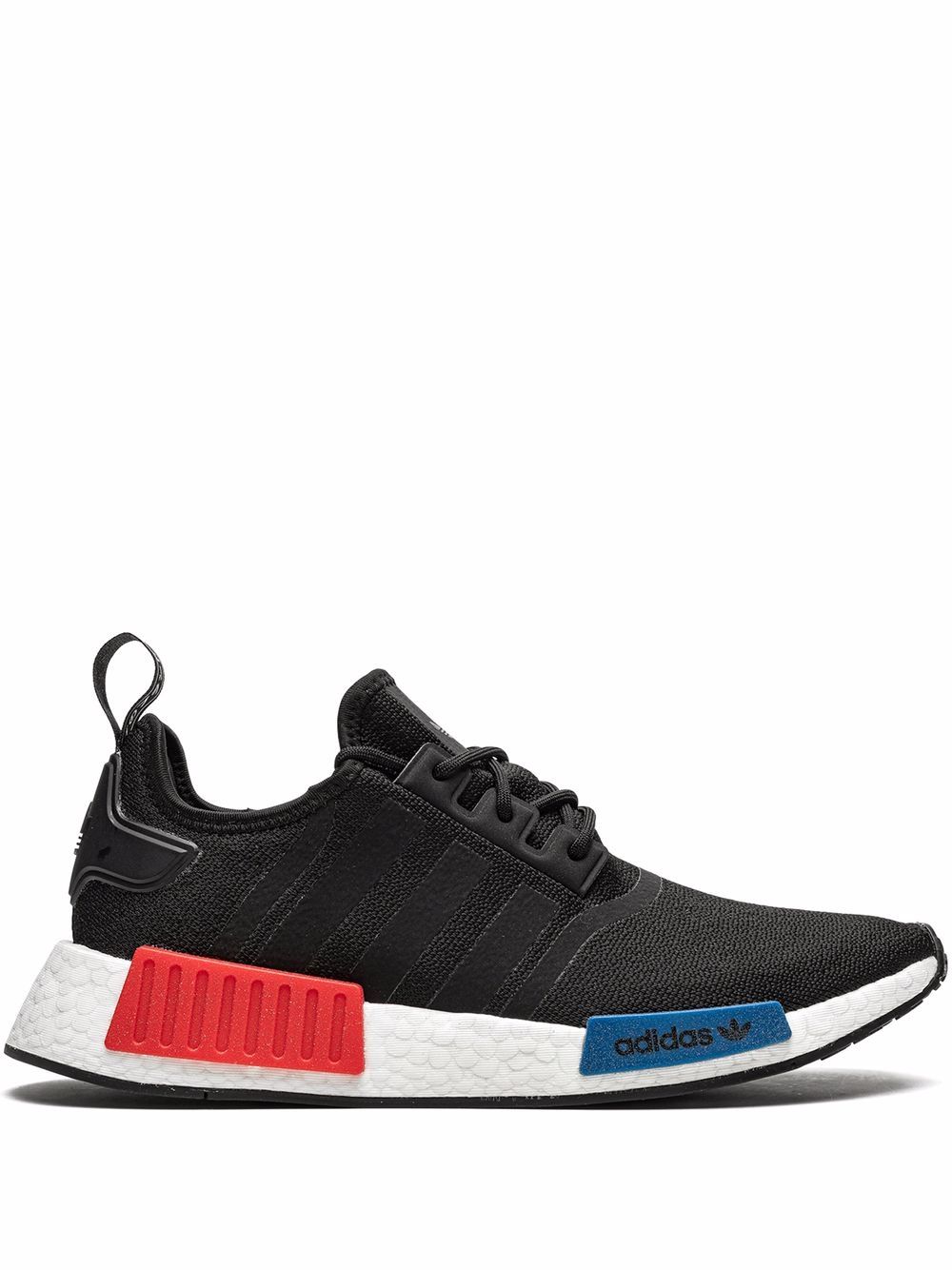 adidas NMD_R1 低帮运动鞋 - 黑色