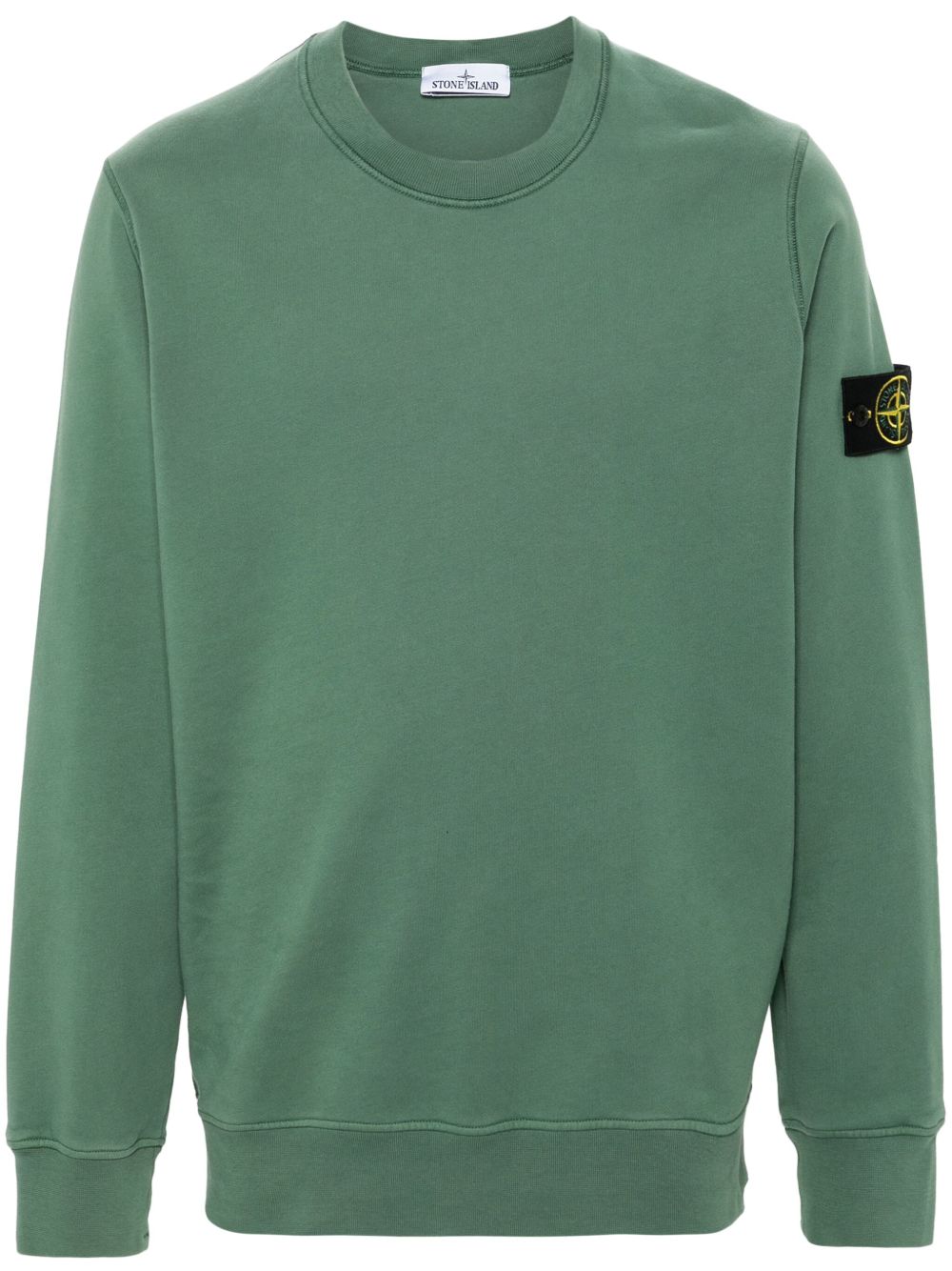 Stone Island 罗盘徽章卫衣 - 绿色
