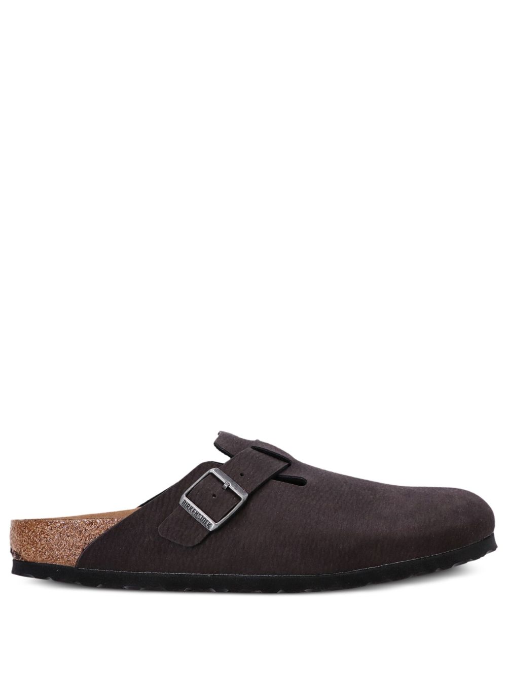 Birkenstock Boston 人造皮革穆勒鞋 - 黑色