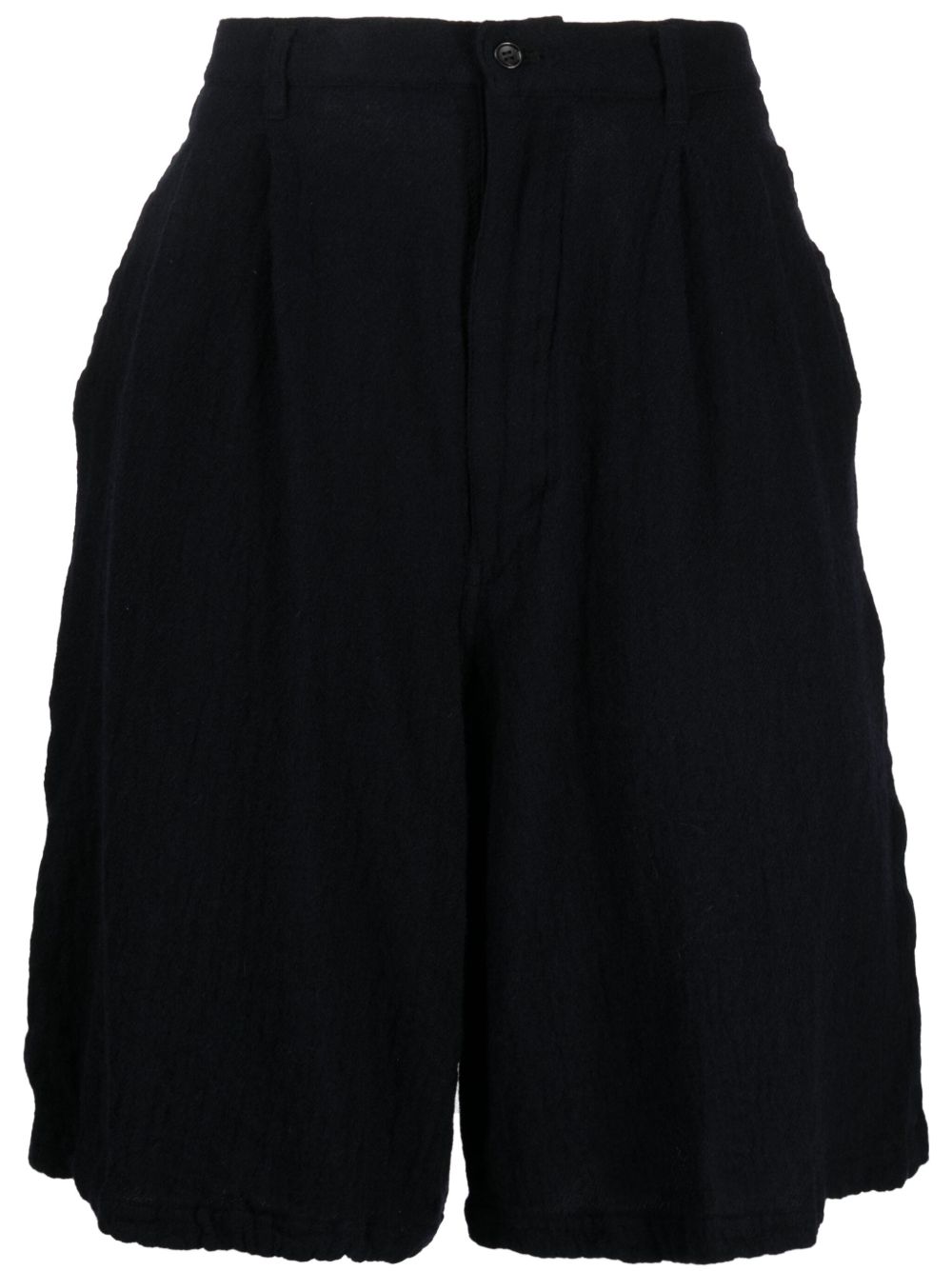 Comme Des Garçons Shirt 西装短垮裤 - 蓝色