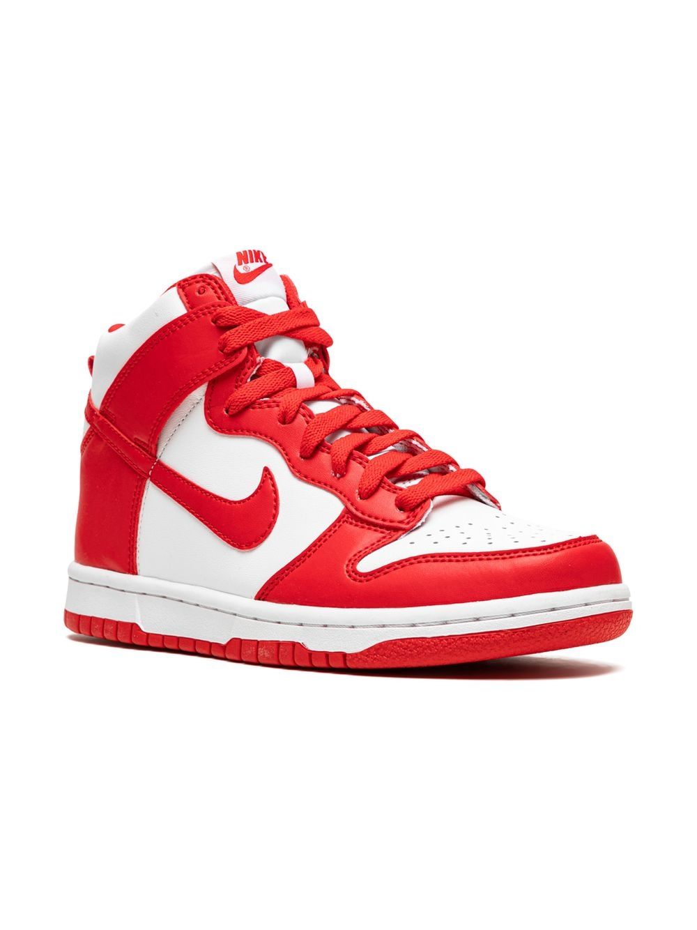 Nike Kids Dunk High 板鞋 - 白色