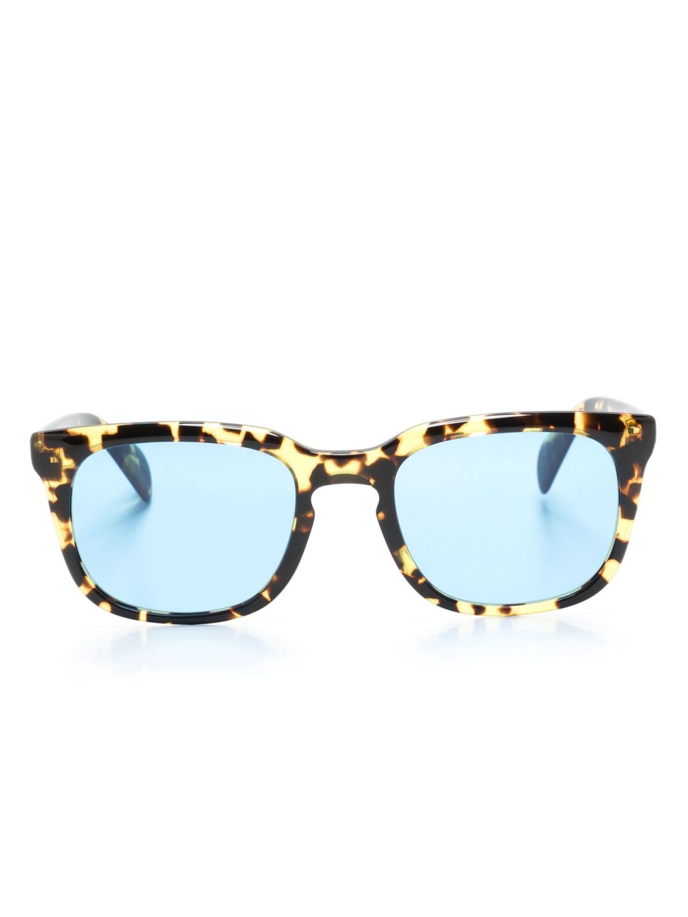 Moscot Shiddock 方框太阳眼镜 - 褐色