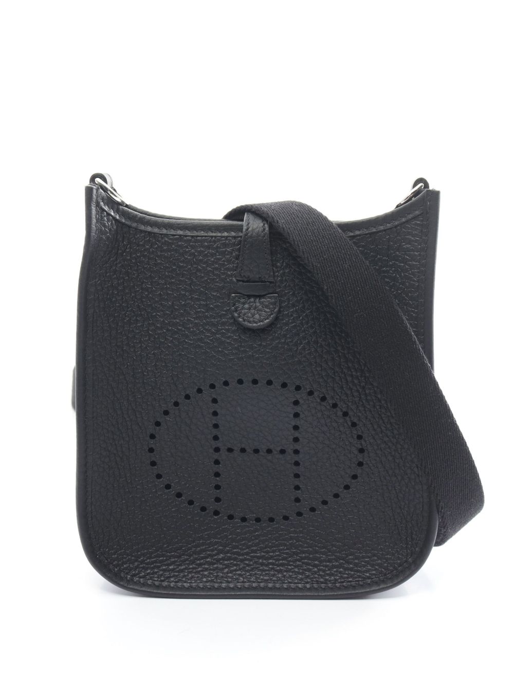 Hermès Pre-Owned Evelyne TPM 单肩包（2024年典藏款） - 黑色