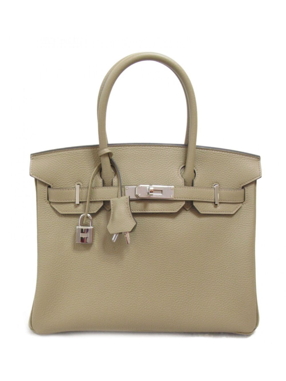 Hermès Pre-Owned Birkin 30 手提包（2023年典藏款） - 灰色