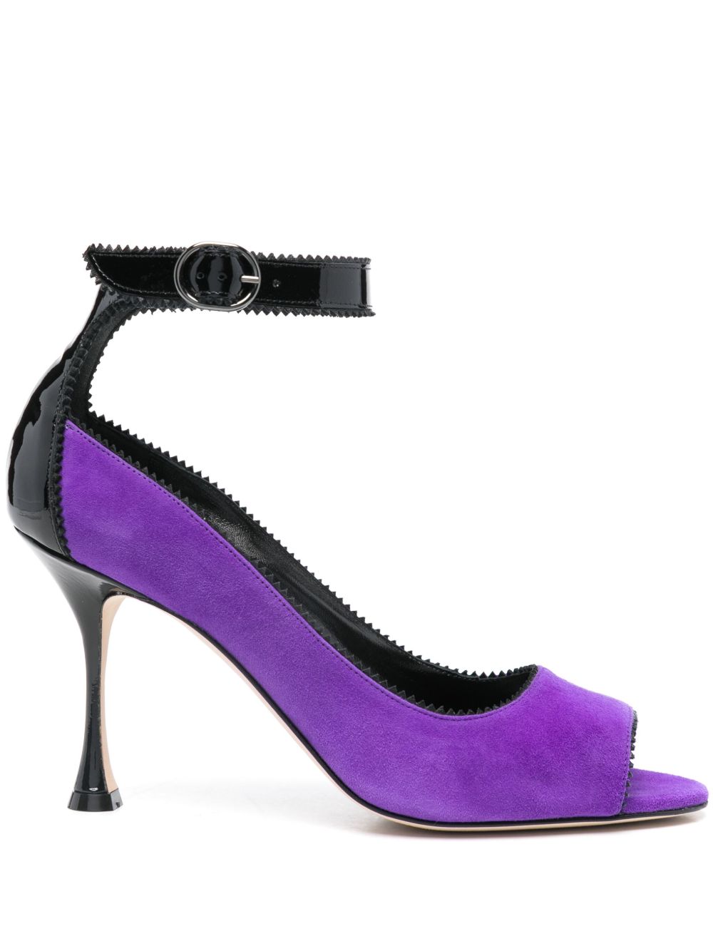 Manolo Blahnik Kadirasa 高跟鞋（9厘米） - 紫色