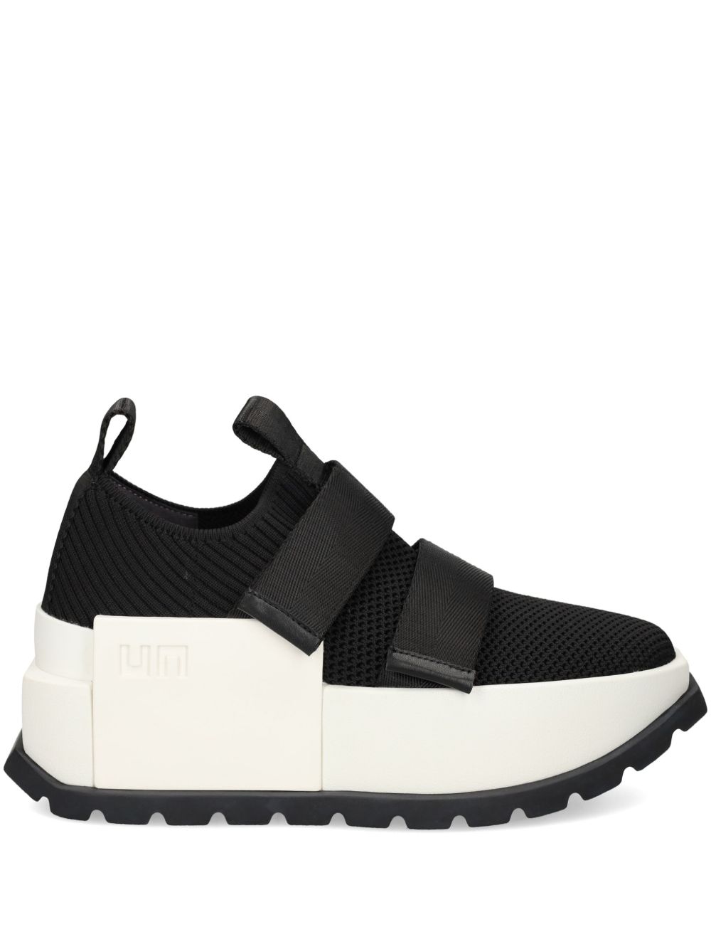 United Nude Roko Run II 厚底运动鞋（6厘米） - 黑色