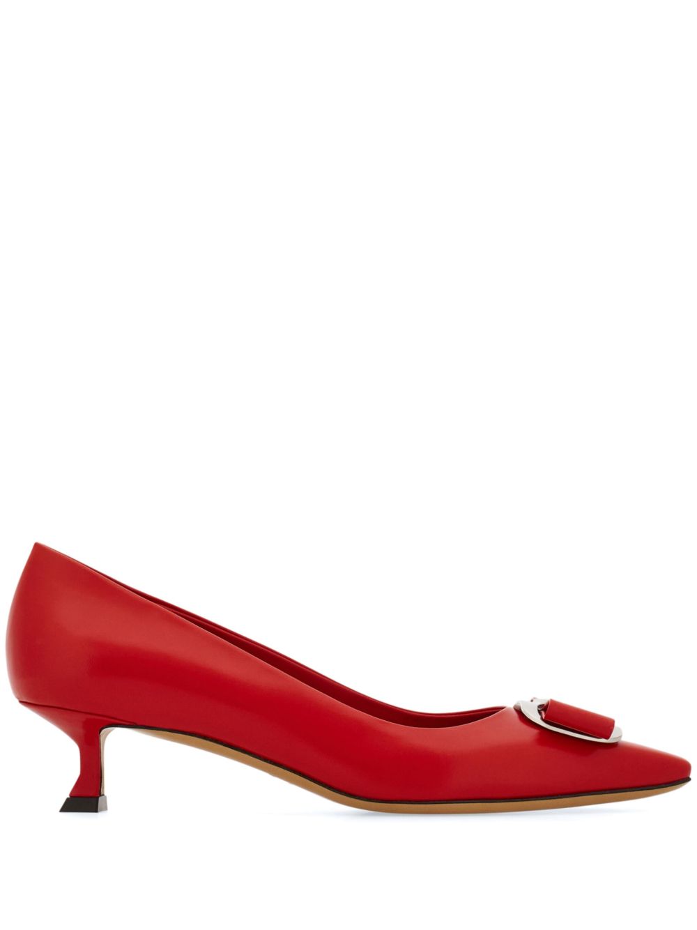 Ferragamo New Vara 高跟鞋 - 红色