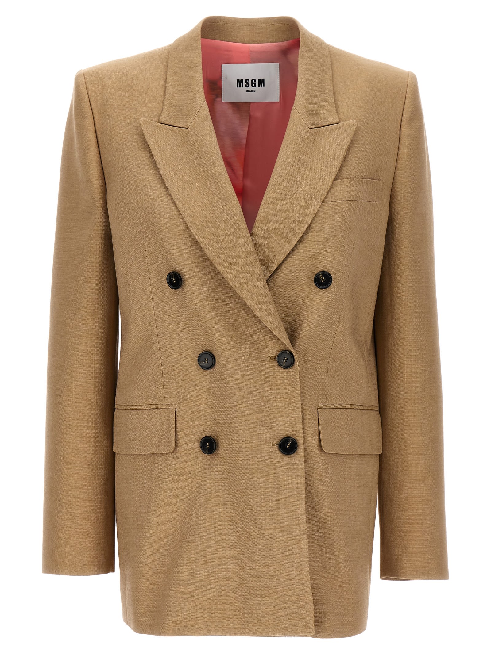 MSGM Double-breasted Blazer