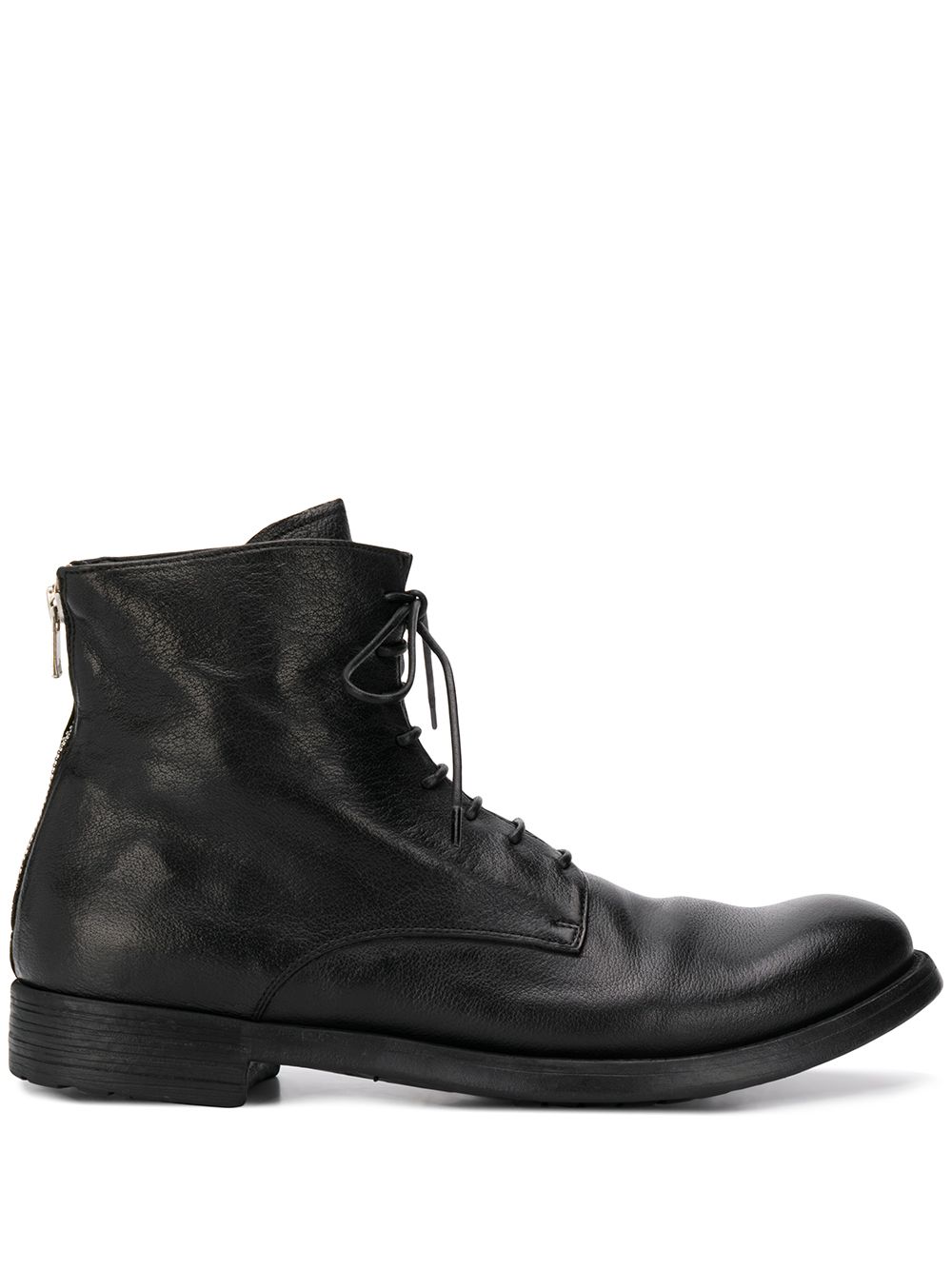 Officine Creative Hive 系带短靴 - 黑色