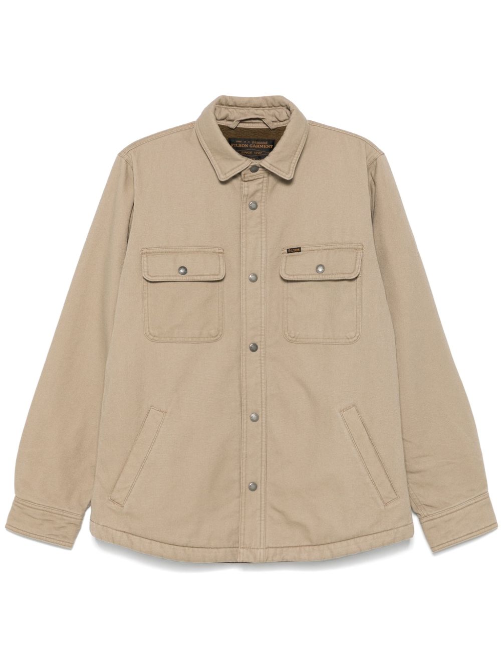 Filson 棉衬衫式夹克 - 褐色