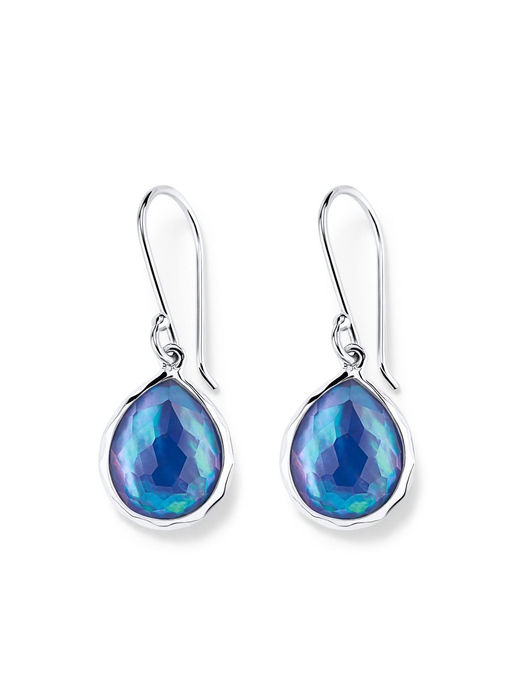 IPPOLITA Rock Candy® Teardrop 耳环 - 银色