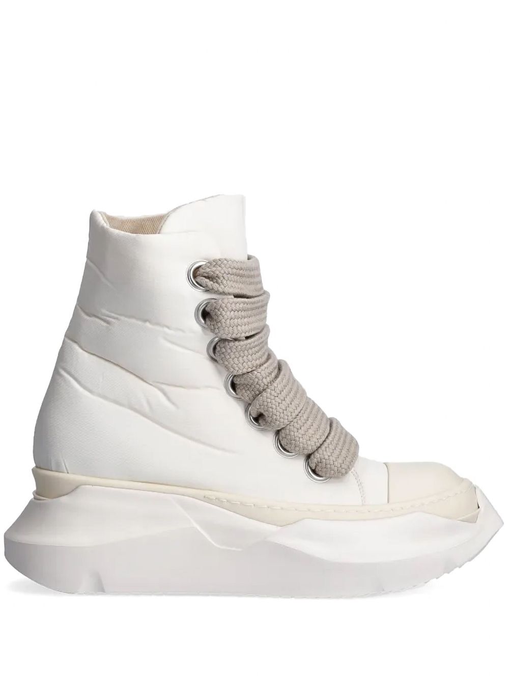 Rick Owens DRKSHDW Jumbo Laced Abstract 运动鞋 - 白色