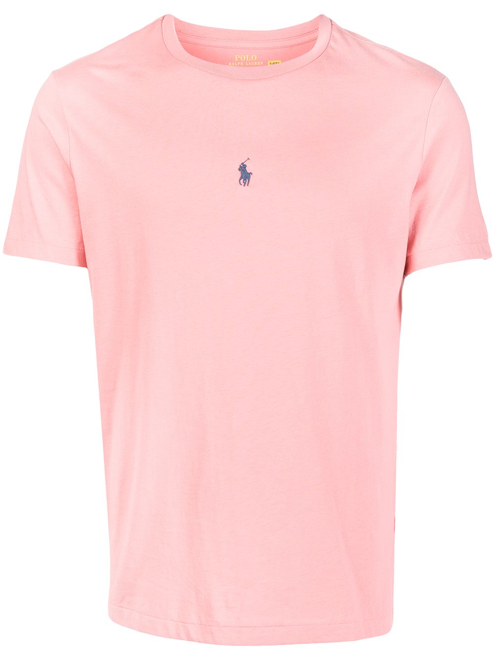 Polo Ralph Lauren logo刺绣棉T恤 - 粉色