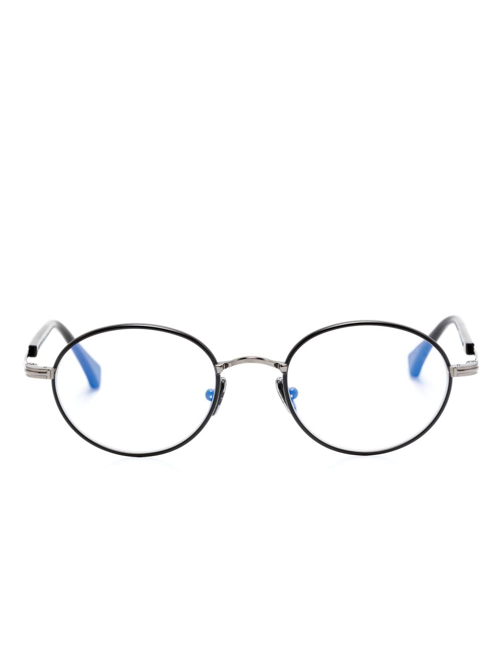 TOM FORD Eyewear 圆框眼镜 - 黑色