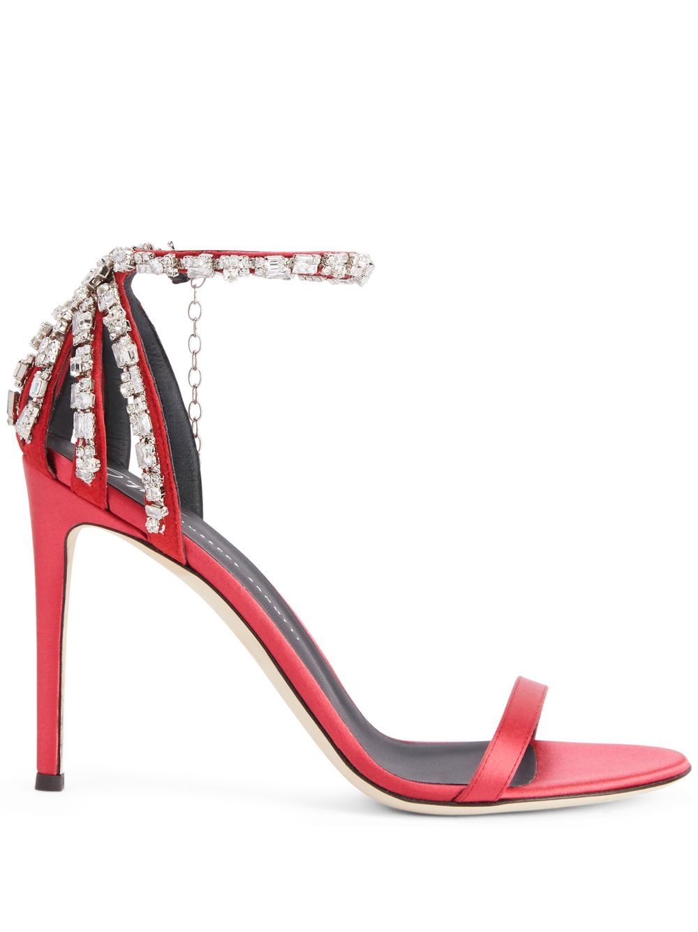 Giuseppe Zanotti Adele 晶饰高跟凉鞋 - 粉色