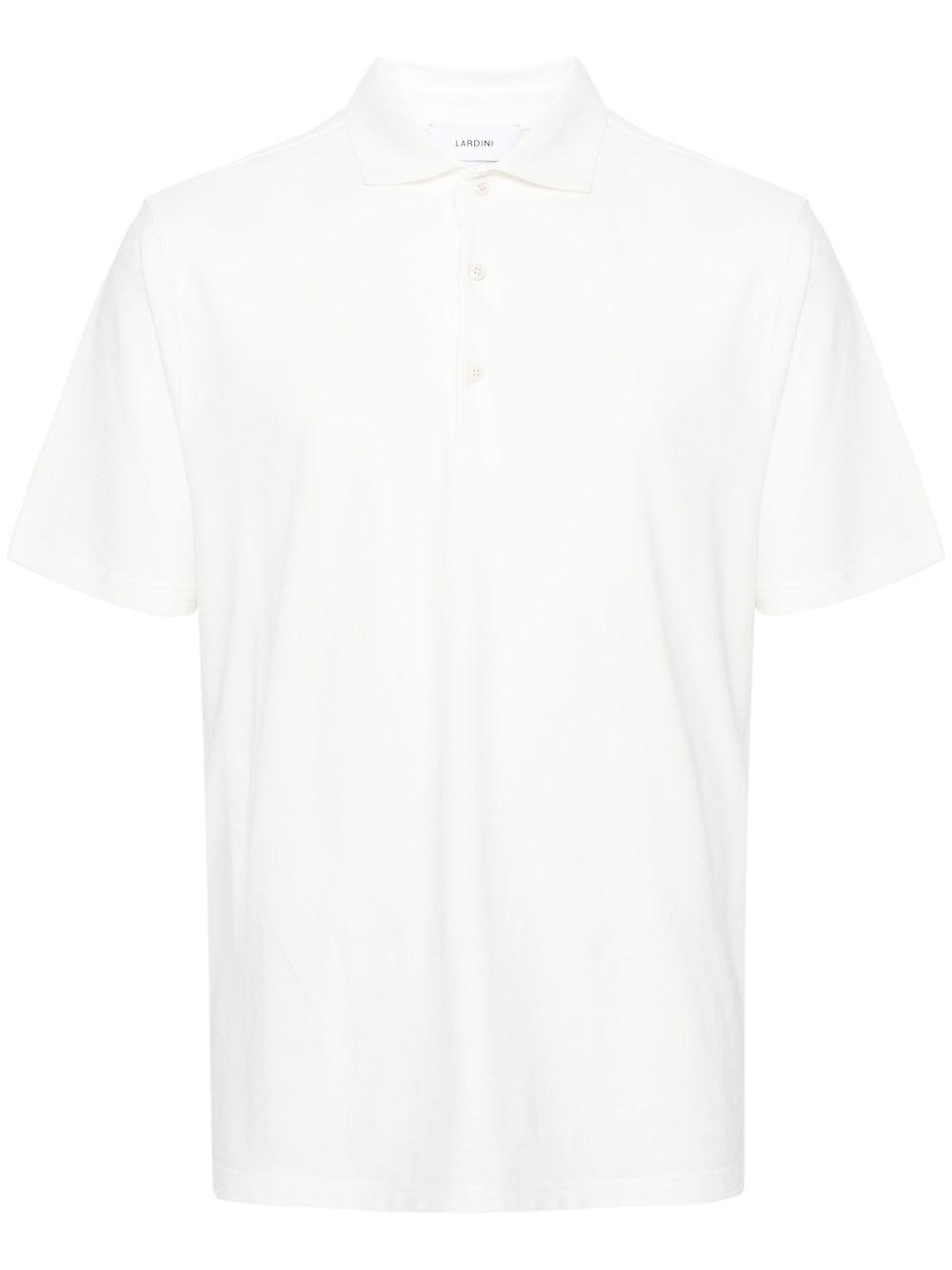 Lardini 棉polo衫 - 白色
