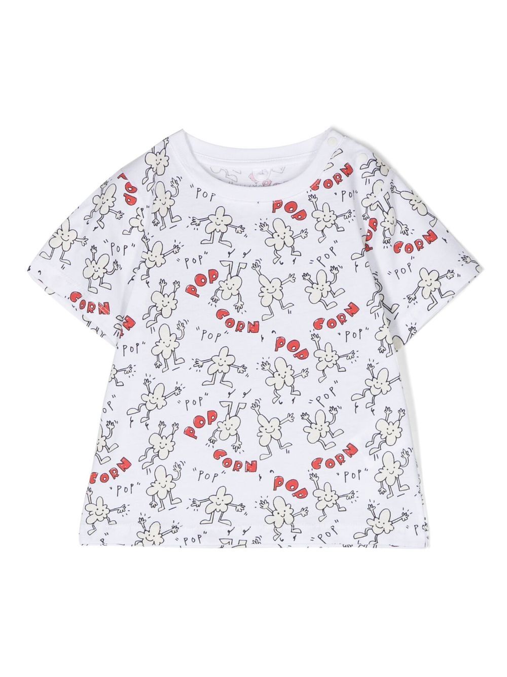 Stella McCartney Kids 图案T恤 - 白色
