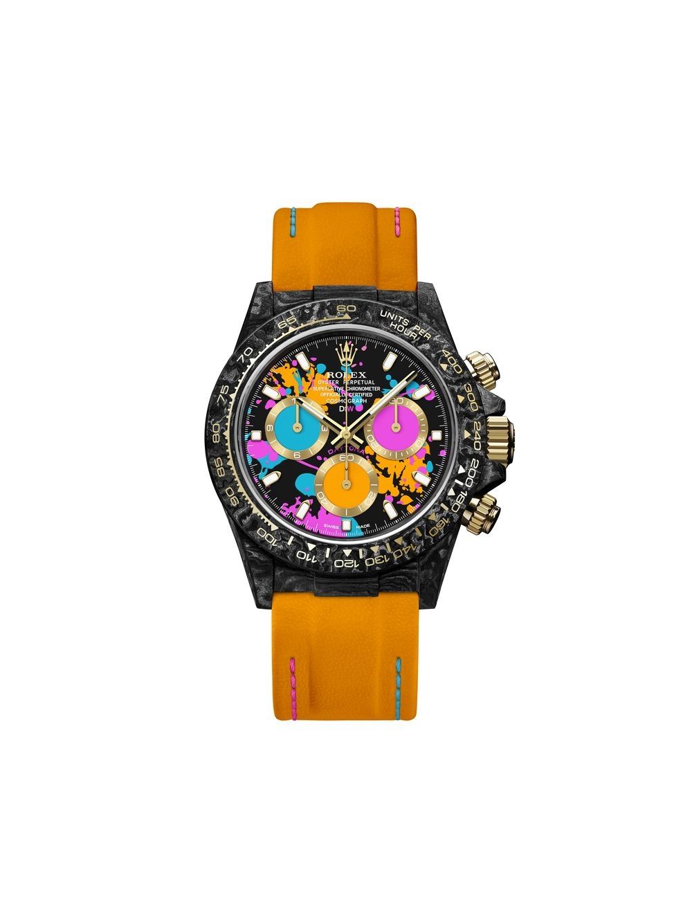 DiW (Designa Individual Watches) Cosmograph Daytona Motley 40毫米腕表 - 黑色