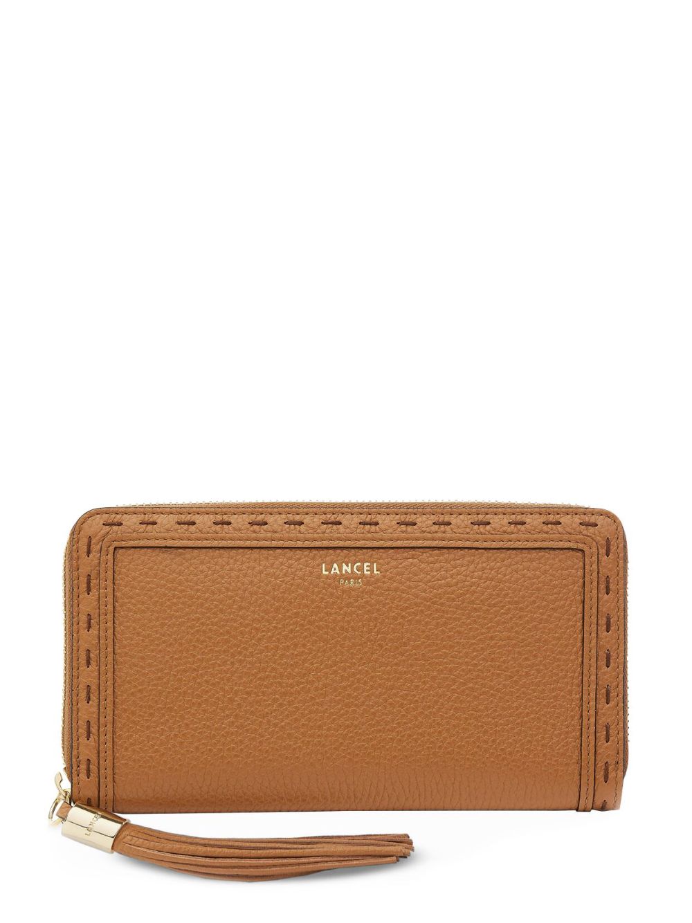 Lancel Premier Flirt 皮质长款钱包 - 褐色