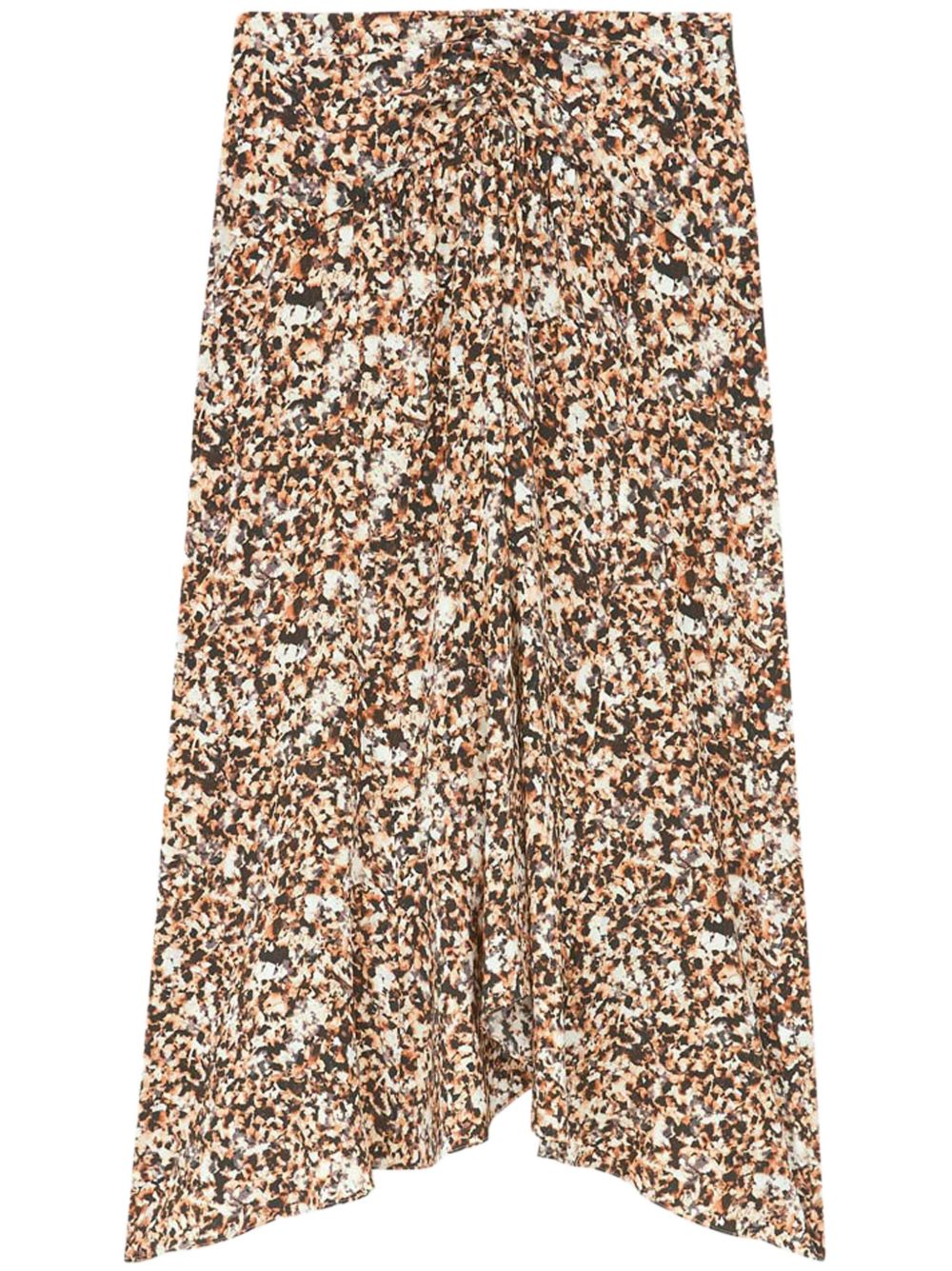 ISABEL MARANT Olena 半身裙 - 褐色
