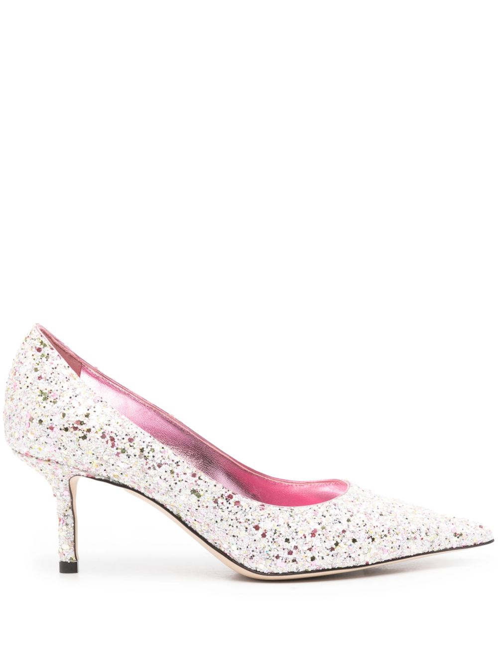Jimmy Choo Love 中跟鞋（6.5厘米） - 粉色