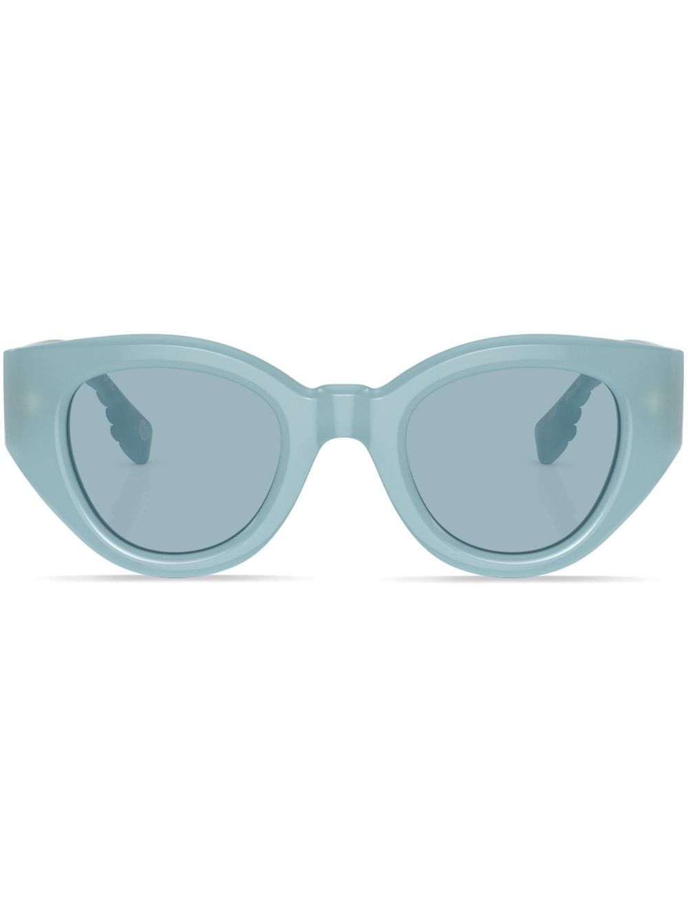 Burberry Eyewear Meadow 猫眼框太阳眼镜 - 蓝色
