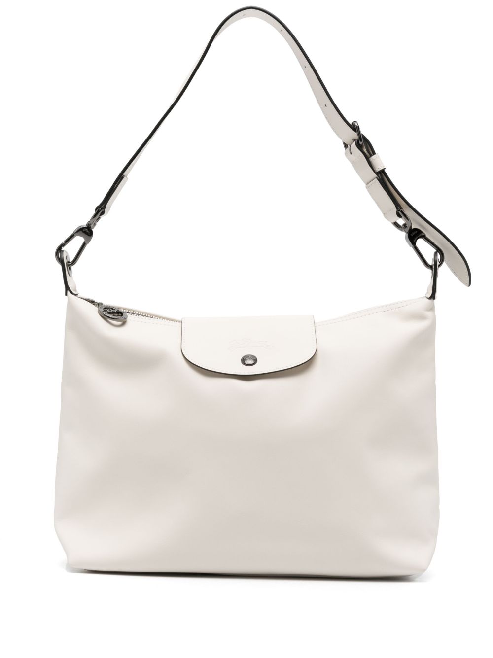 Longchamp Le Pliage Xtra 中号水饺包 - 白色