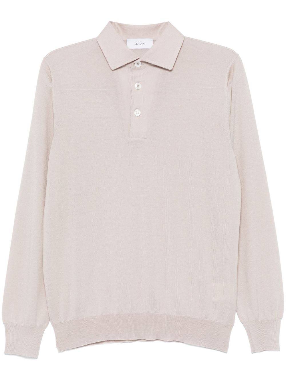 Lardini 针织polo衫 - 灰色