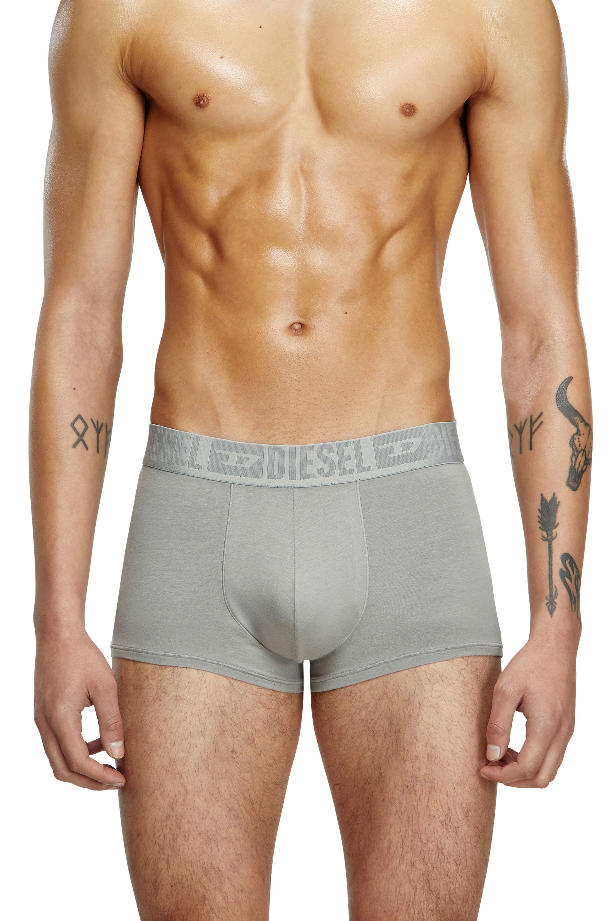 Diesel - Three-pack plain boxer briefs - Trunks - Man - Multicolor
