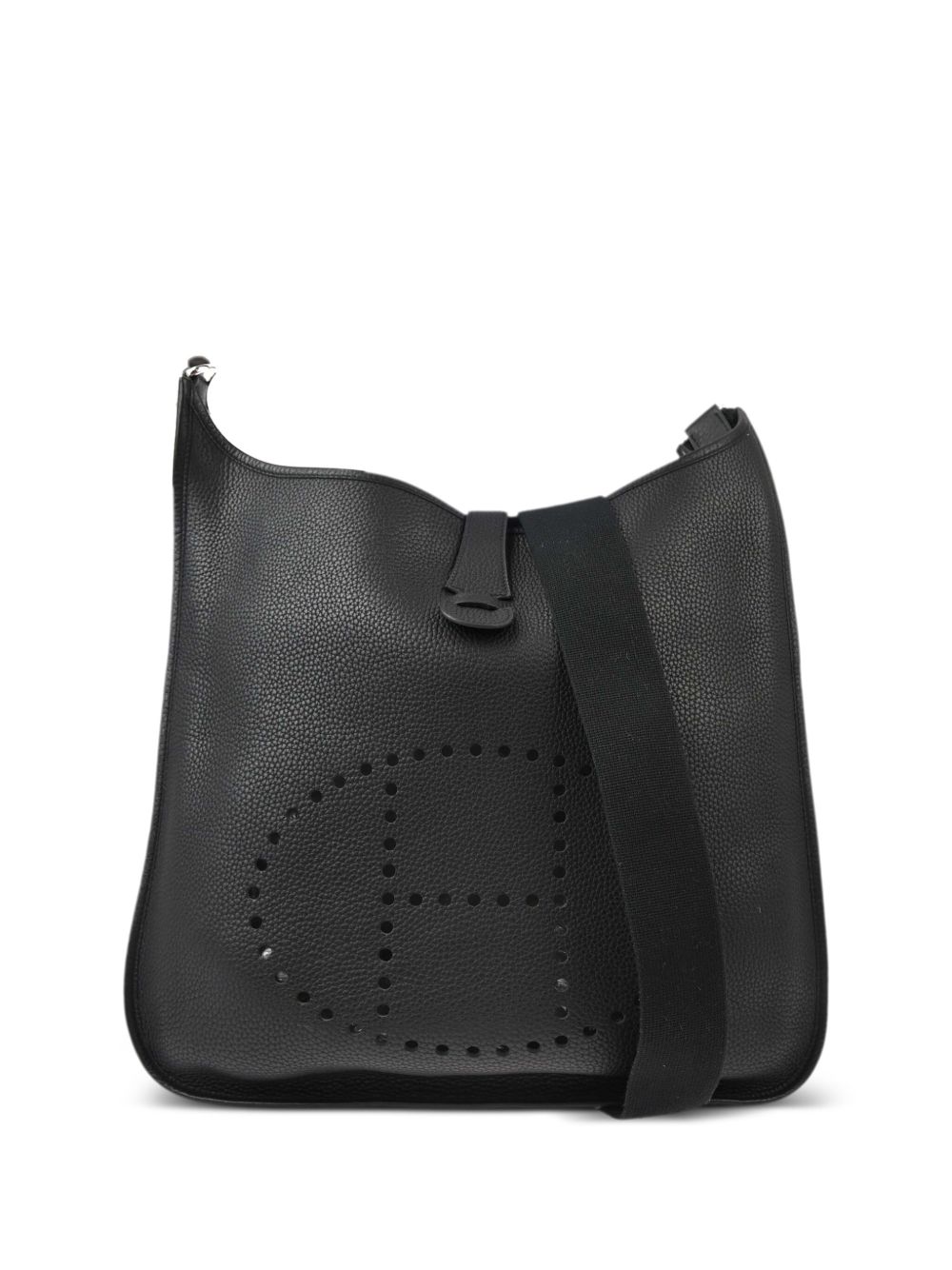 Hermès Pre-Owned Evelyne II TGM 单肩包（2005年典藏款） - 黑色